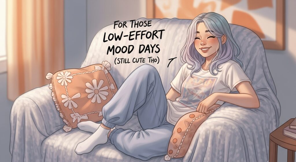 For Those Low-Effort Mood Days (Still Cute Tho)