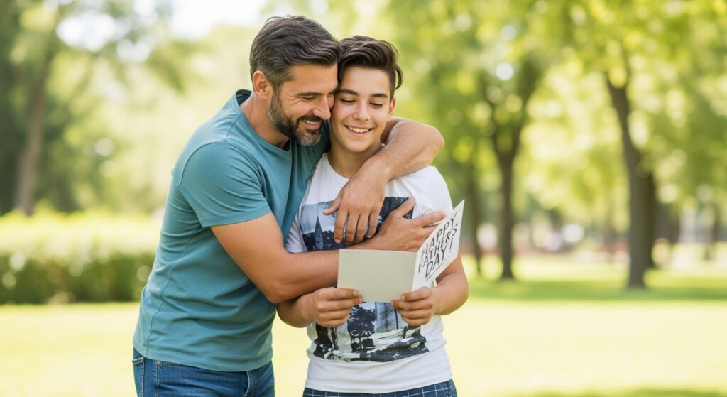heartfelt note for dad or stepdad on Father’s Day