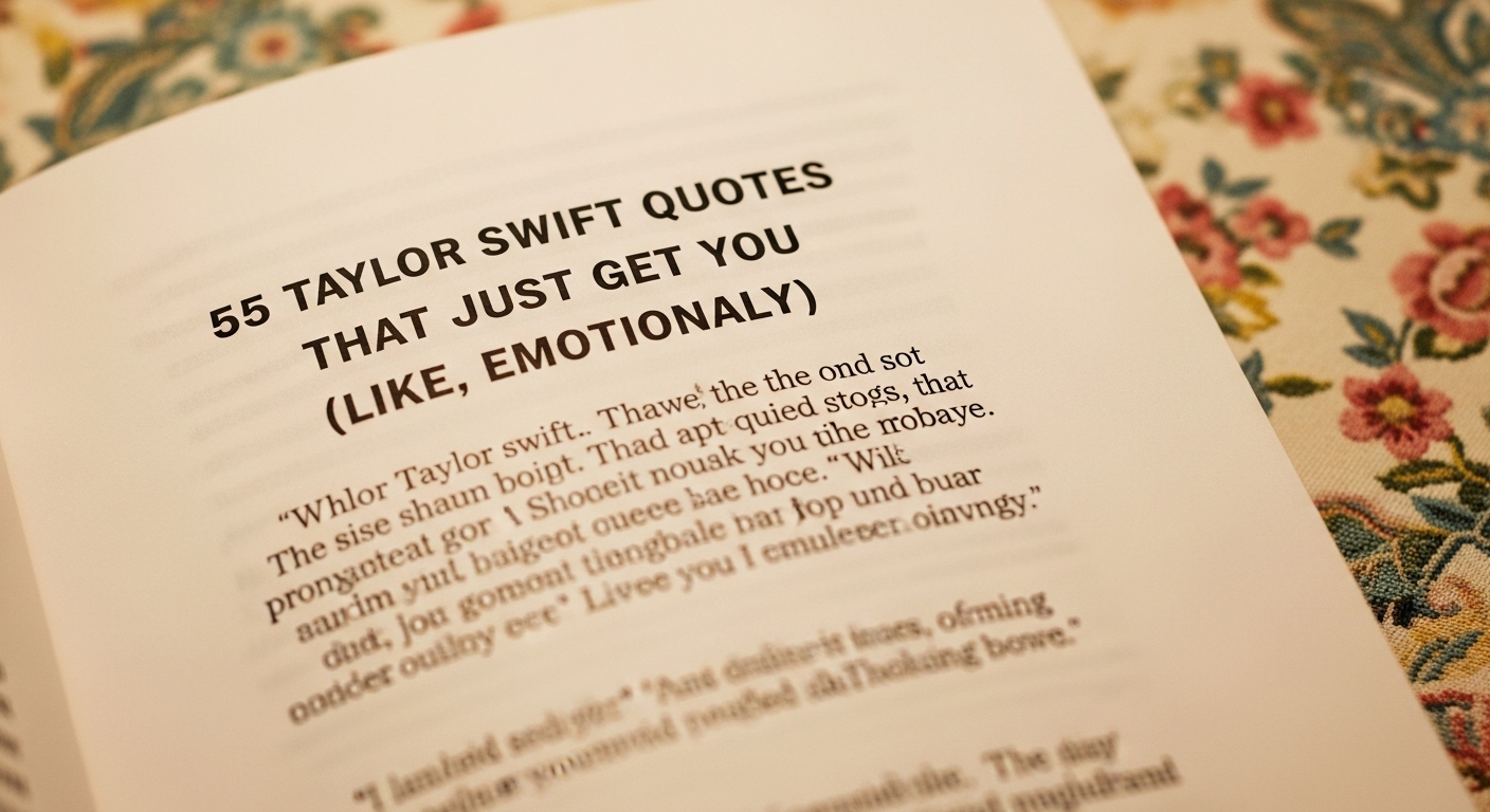55 Taylor Swift Quotes That Just Get You (Like, Emotionally)
