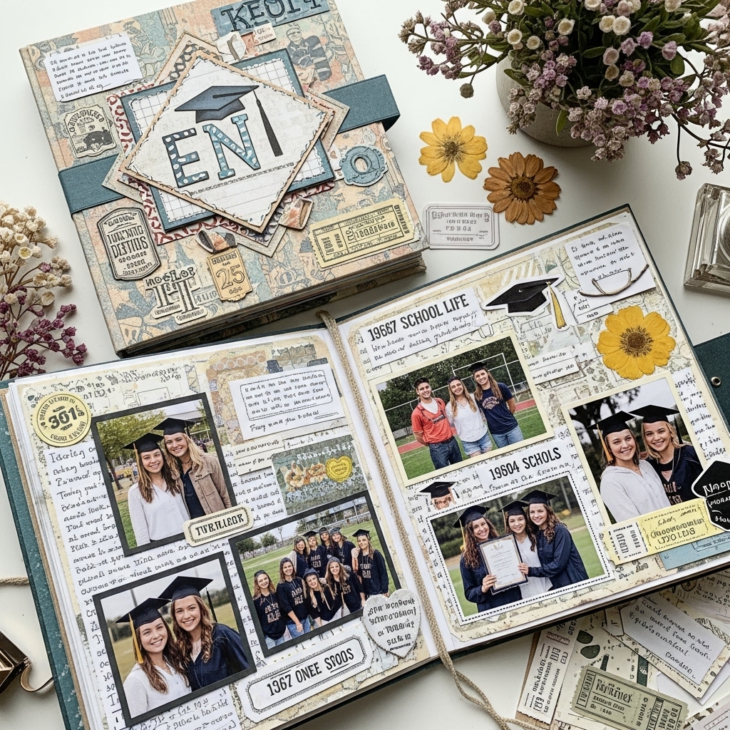 diy graduation gift ideas personalized scrapbook