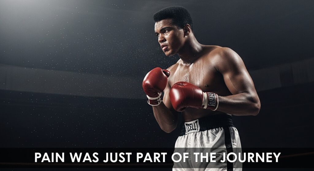 Muhammad Ali Pain Was Just Part of the Journey
