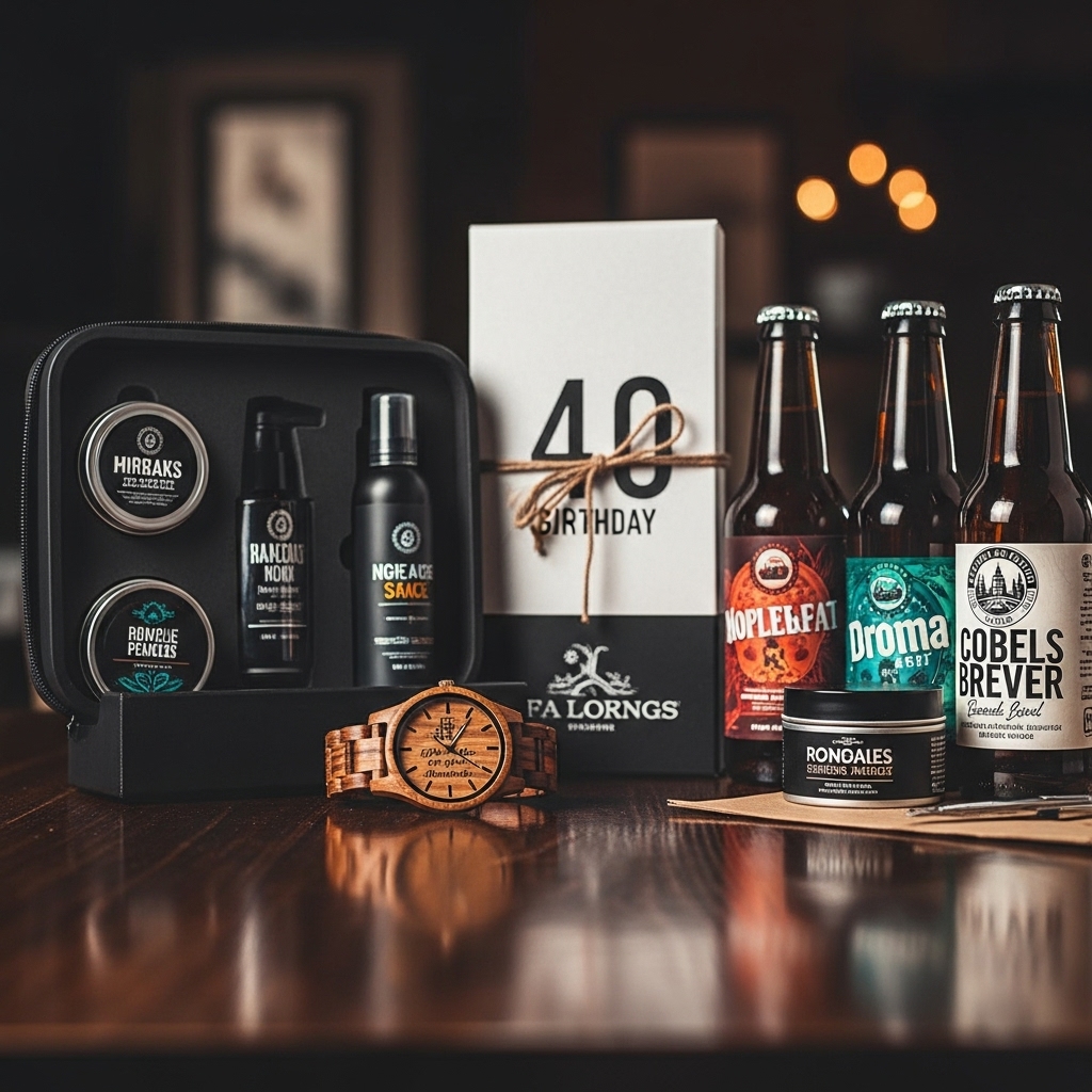 unique 40th birthday gifts for him