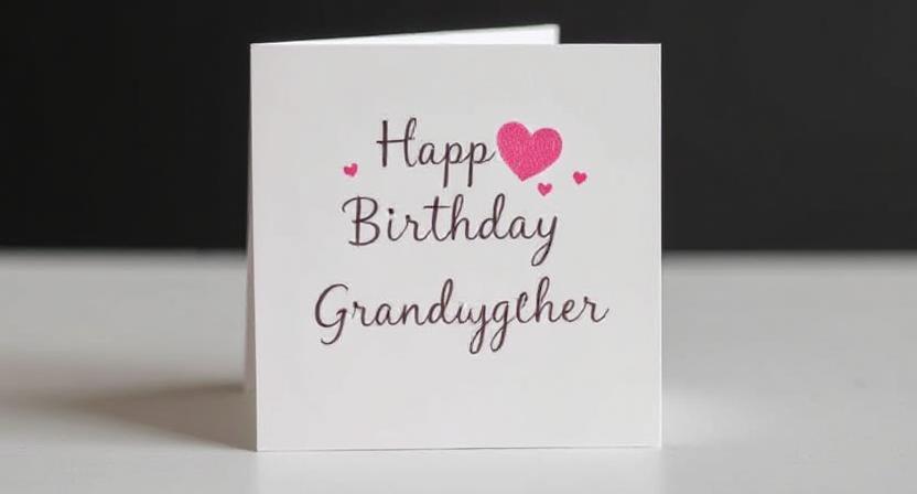 happy birthday granddaughter