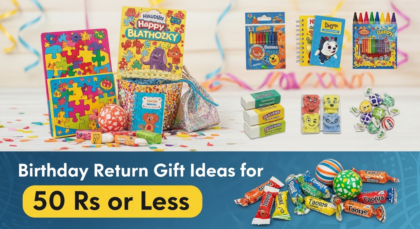 birthday return gift ideas for 50 rs