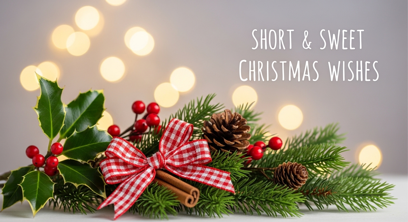 Short and Sweet Friends Christmas Wishes for Cards and Messages