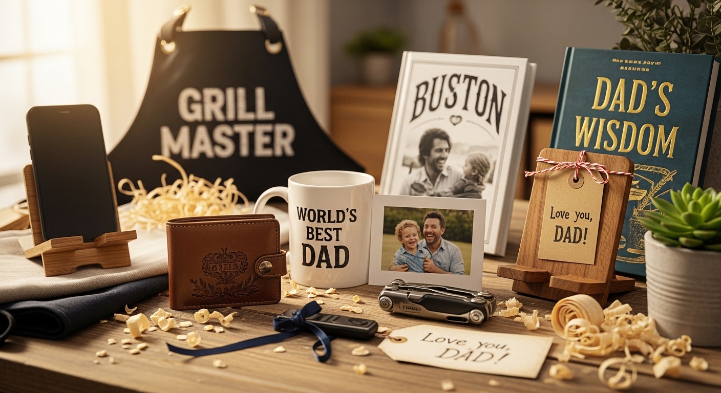 Personalized Gifts for Dad to Make Him Smile